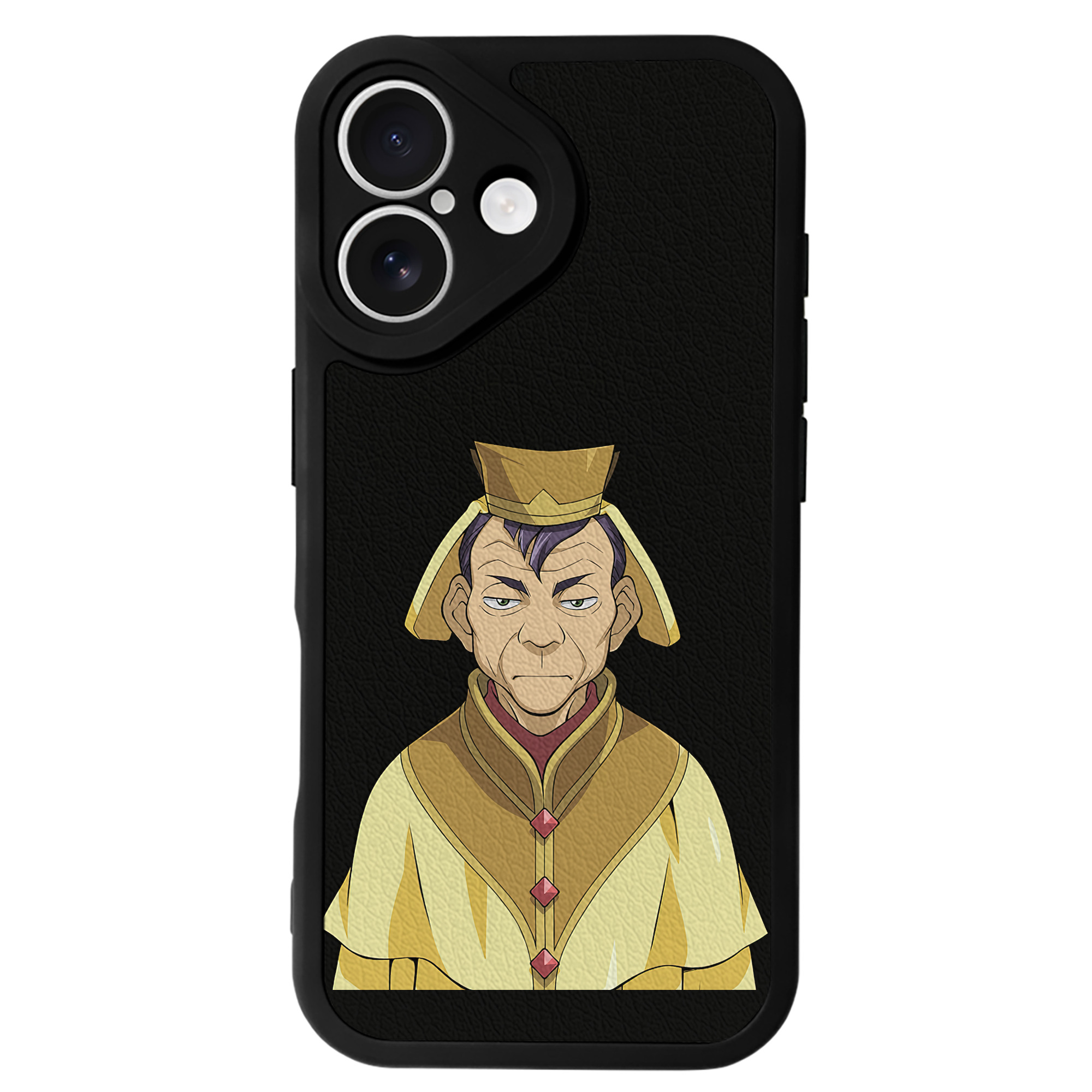 遊☆戯☆王 Yu-Gi-Oh! 【iPhone 16シリーズ対応】シリコンスマホケース（レザー調） 材質：シリコン